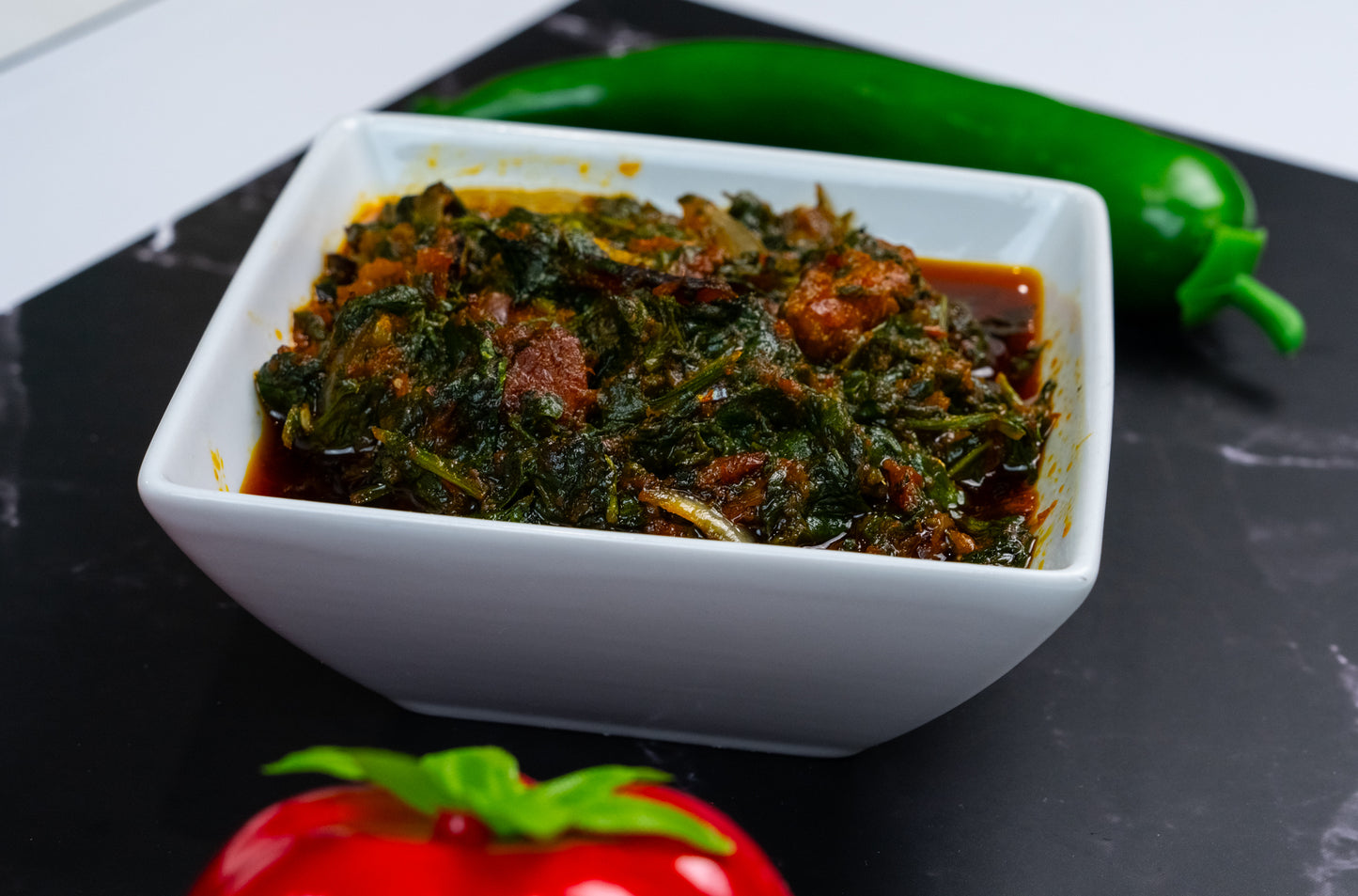 Vegetable soup (Efo riro)