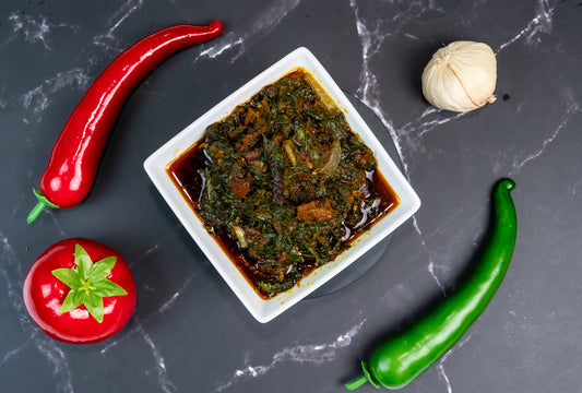 Vegetable soup (Efo riro)