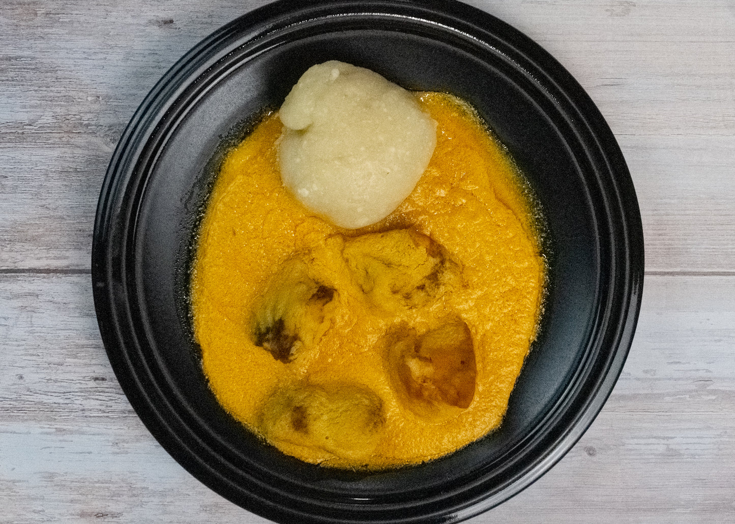 Fufu and egusi soup